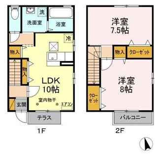 ロイヤルパレス G-IIの間取り