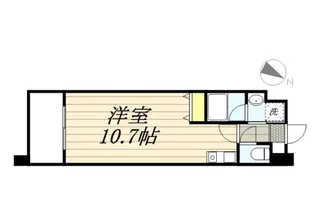 リード中央町【5階】の間取り