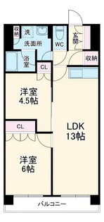 パークアクシス西船橋本郷町【8階】の間取り