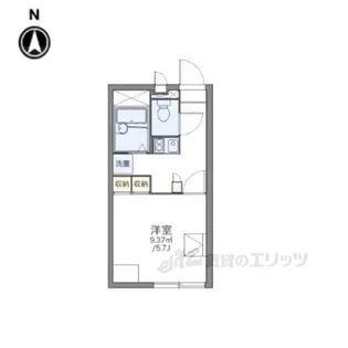 レオパレスpatata【2階】の間取り