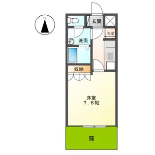 神奈川県小田原市栢山【アパート】の間取り