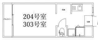 REZET柏【3階】の間取り