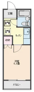 コーポラスぐんしん【2階】の間取り