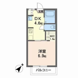 ナウハイム【2階】の間取り