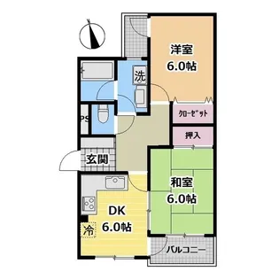 フォワード飯田【3階】の間取り