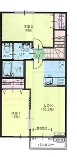 パパローナ【2階】の間取り