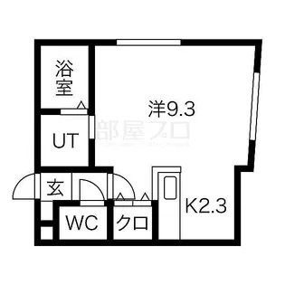 北海道札幌市中央区南一条西13【マンション】の間取り