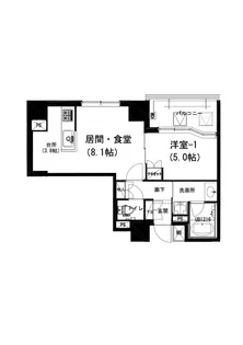 イズム栄町【2階】の間取り