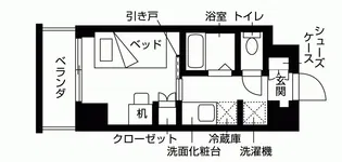 リビオセゾン高円寺【7階】の間取り