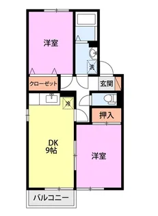 ファインコート【2階】の間取り