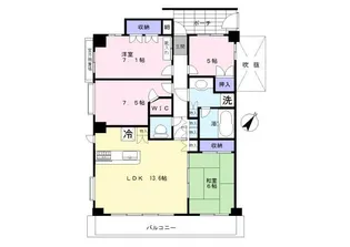 ヒルズ横濱北軽井沢【2階】の間取り