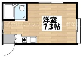 ローリエ三軒茶屋II【1階】の間取り