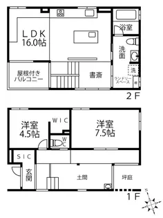 東京都小金井市貫井北町5【一戸建】の間取り