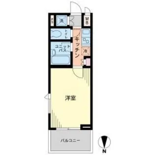 ルーブル練馬【4階】の間取り