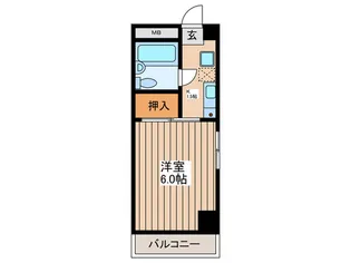コーポM1【2階】の間取り