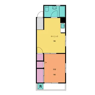 ハイネス大平【2階】の間取り