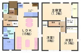 埼玉県さいたま市浦和区神明1【一戸建】の間取り