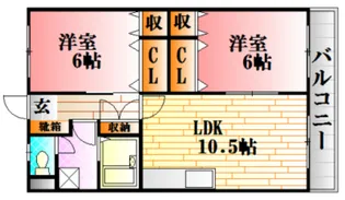 明神ビル【3階】の間取り