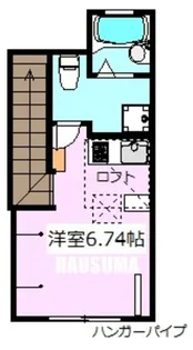 ガーデンテラス駒込【2階】の間取り