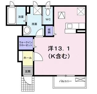 神奈川県小田原市南鴨宮2【アパート】の間取り