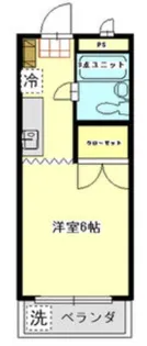 ストークマンション小礒2【4階】の間取り