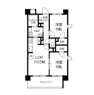 千葉県柏市南柏1【マンション】の間取り