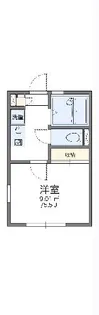 東京都世田谷区下馬3【アパート】の間取り