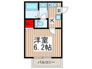 セレナイト川口【2階】の間取り