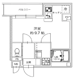 レピュア西尾久レジデンス【1階】の間取り