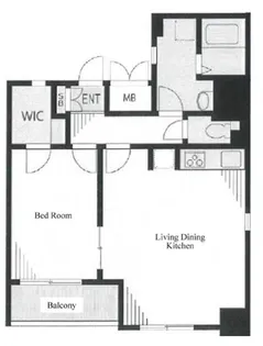 東京都文京区根津1【マンション】の間取り
