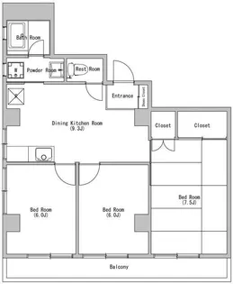 サンレックス【5階】の間取り