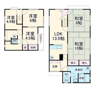 ハイツ伊藤の間取り