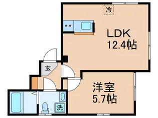 アリビオ上池袋【1階】の間取り