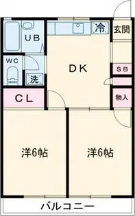 メゾンK【1階】の間取り