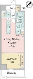 グランルクレ新栄イースト【7階】の間取り