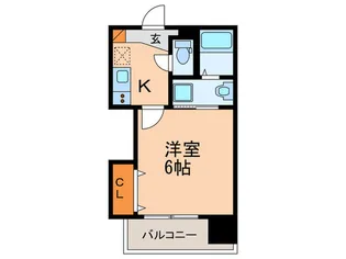 ソフィア南森町【5階】の間取り