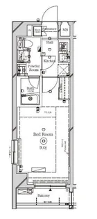 ラフィスタ本蓮沼【4階】の間取り
