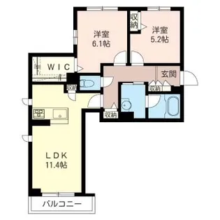 アムール街道II【3階】の間取り