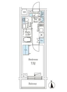 プラネソシエプラス桜台【2階】の間取り