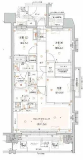 ガーラ レジデンス川崎南幸町【9階】の間取り