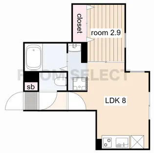 LUORE浅間町【1階】の間取り