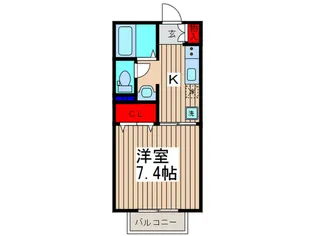 ヴェール・エルハ.【1階】の間取り
