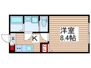 TOIVE馬橋【1階】の間取り
