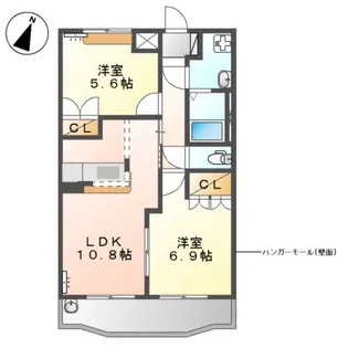 グレートノーブルA【2階】の間取り