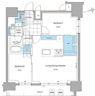 ルフォンプログレ本郷三丁目【12階】の間取り