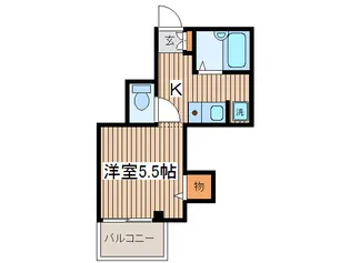 ヴァンヴェ-ル方南町【2階】の間取り