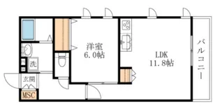 Felicia【2階】の間取り
