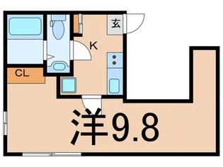 アクアブリーズ西横浜【1階】の間取り