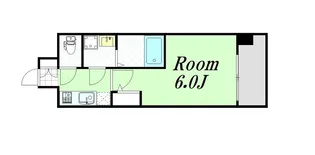 エスリード新大阪グランゲートサウス【3階】の間取り