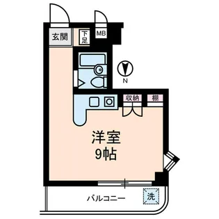 メゾンブランシュII【2階】の間取り